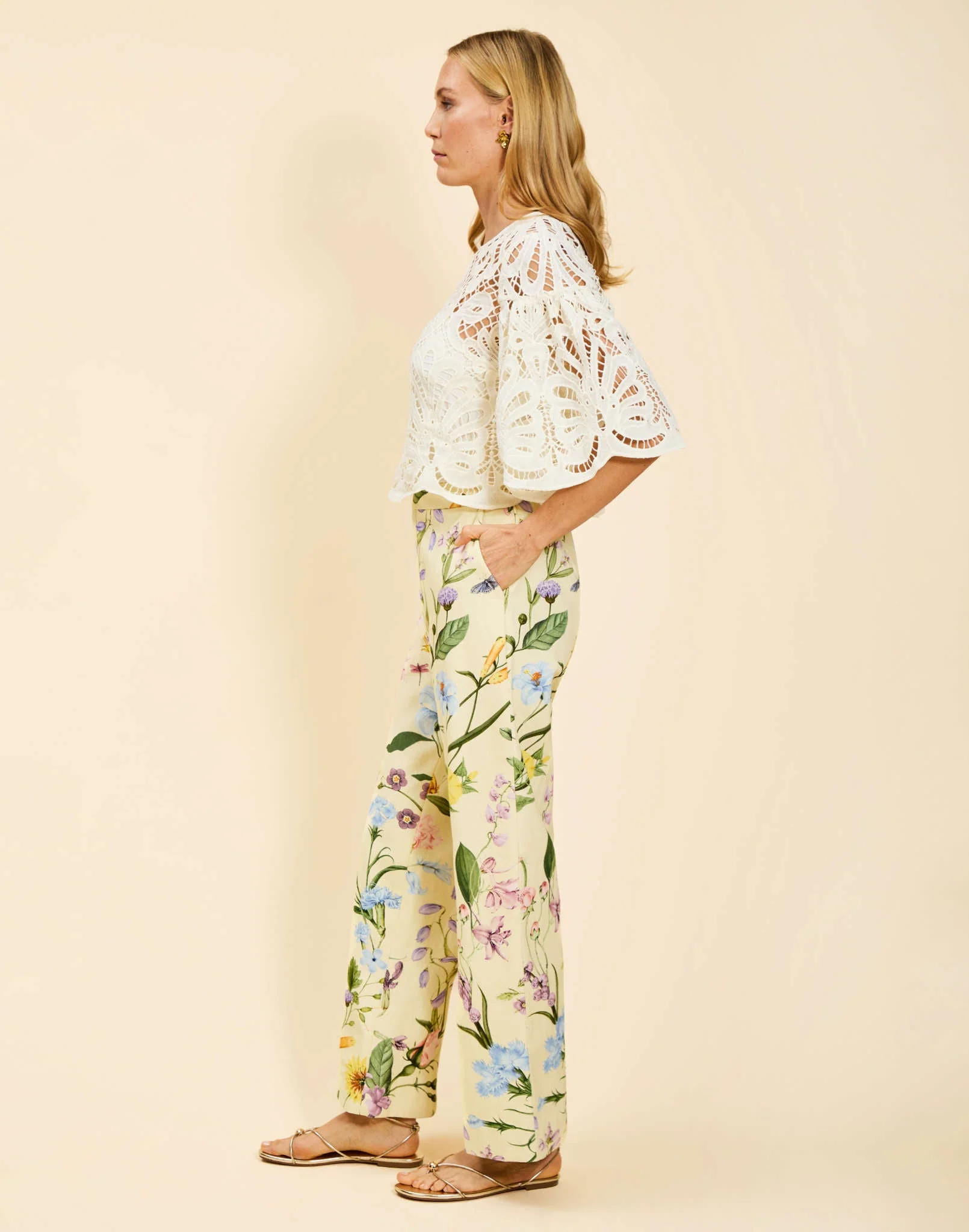 Antonella Wide Leg Pants - Image 3
