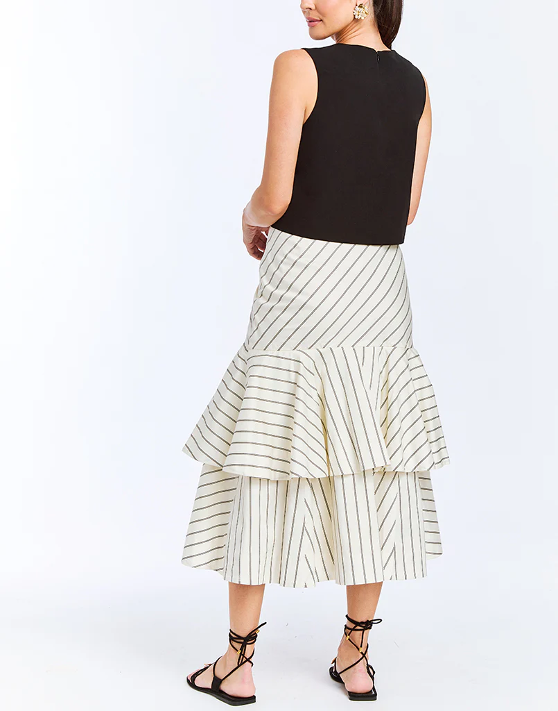 Bianca Black Bow Top - Image 5