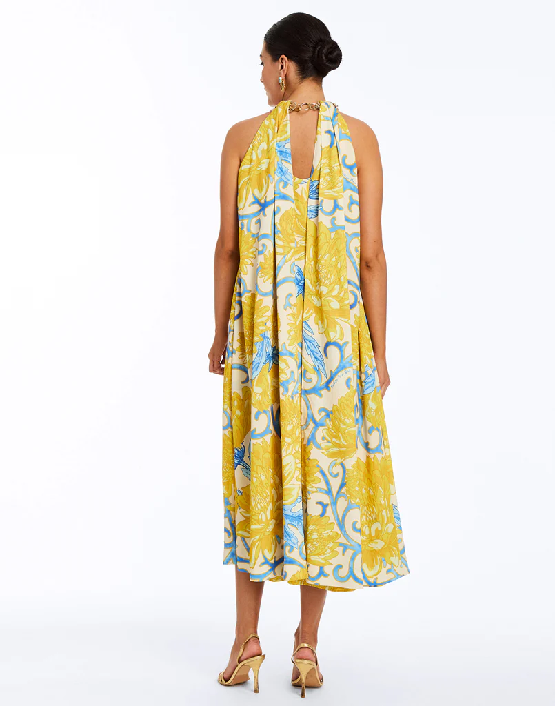 Bijou Halter Midi Dress - Image 4