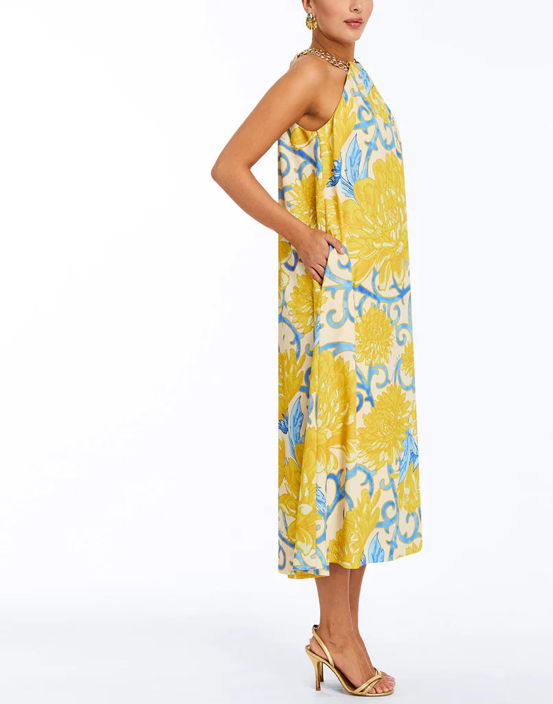 Bijou Halter Midi Dress - Image 5