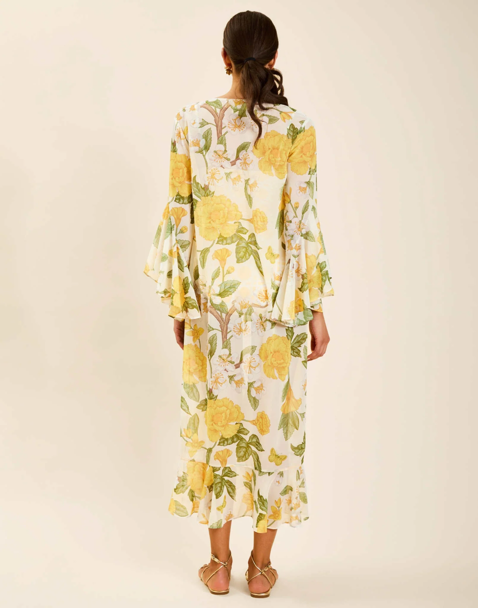Bimini Ruffle Tie Cover Up - Image 4