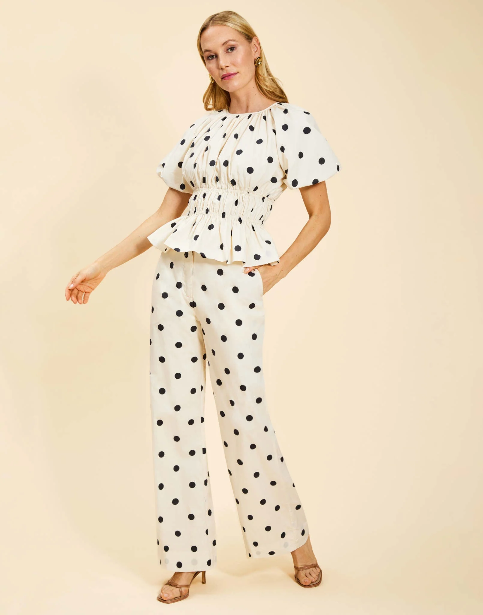 Breakfast Smocked Top - Image 3
