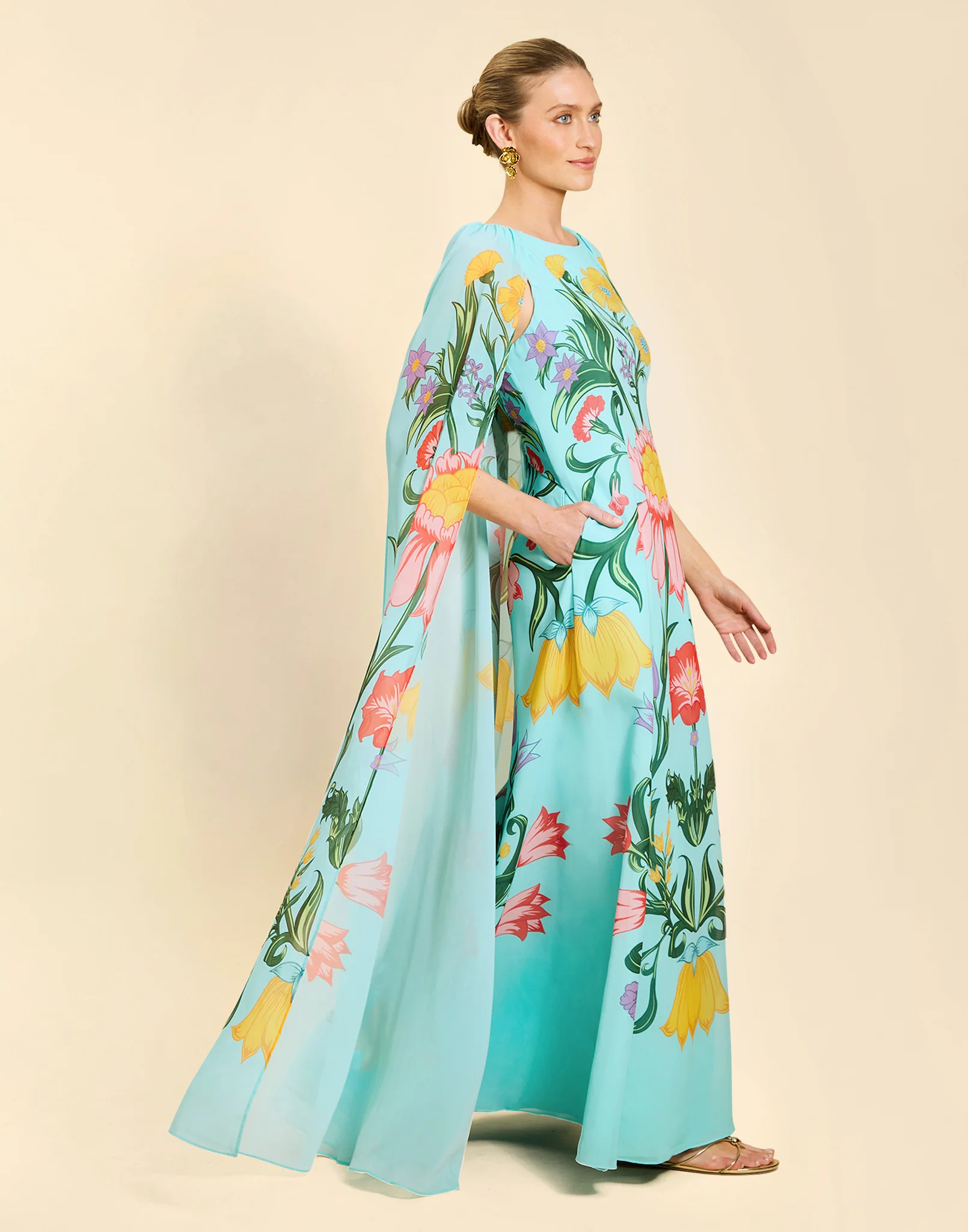 Pre-Order - Cartagena Cape Gown - Image 3