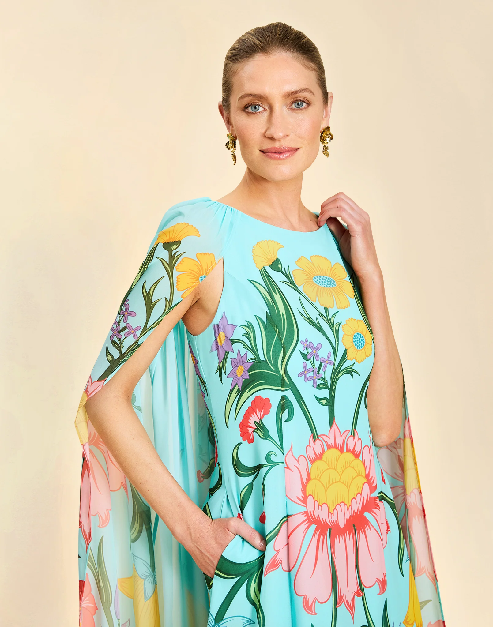 Pre-Order - Cartagena Cape Gown - Image 6