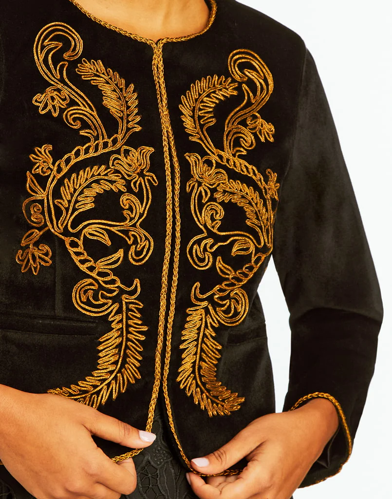 Cruz Embroidered Jacket - Image 3