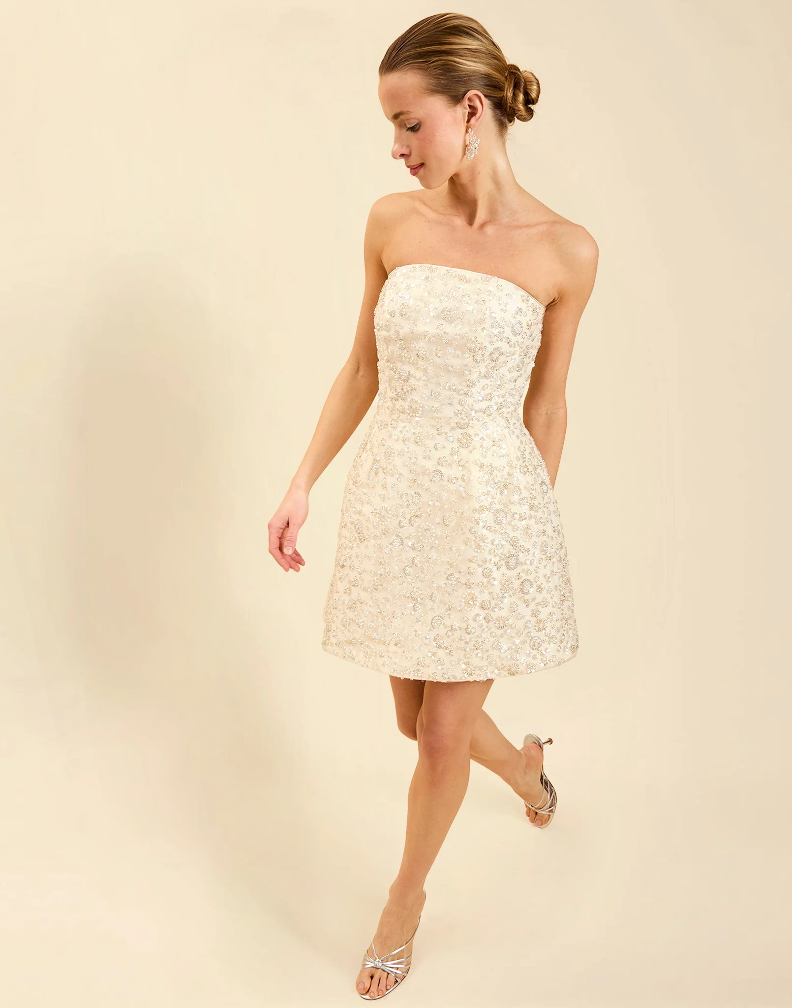 Dottie Beaded Mini Dress