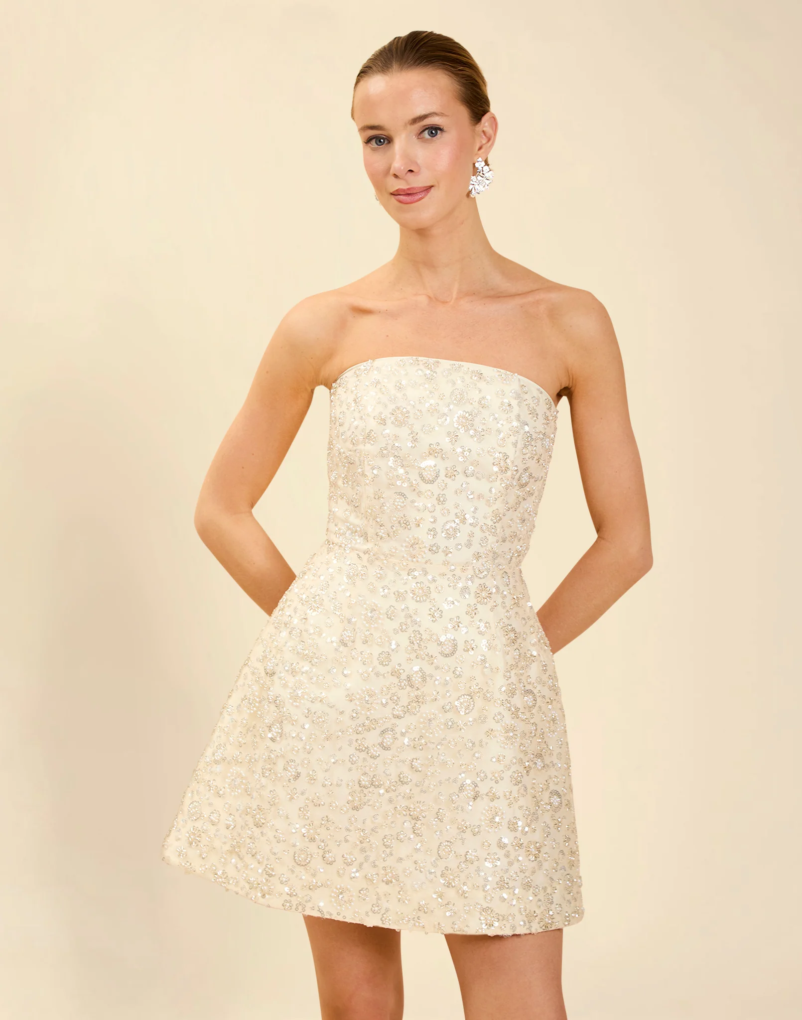 Dottie Beaded Mini Dress - Image 2