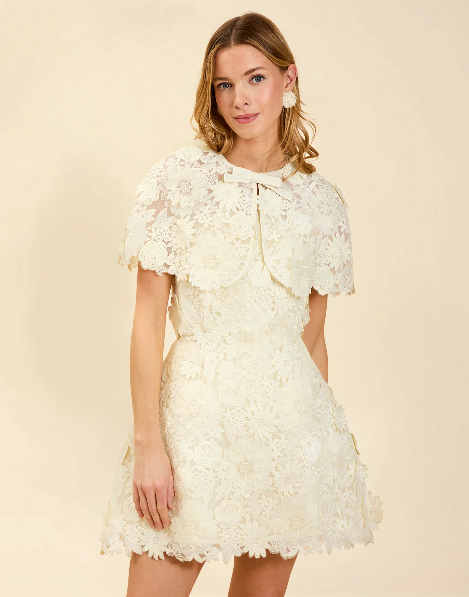 Dottie Lace Mini Dress - Image 2