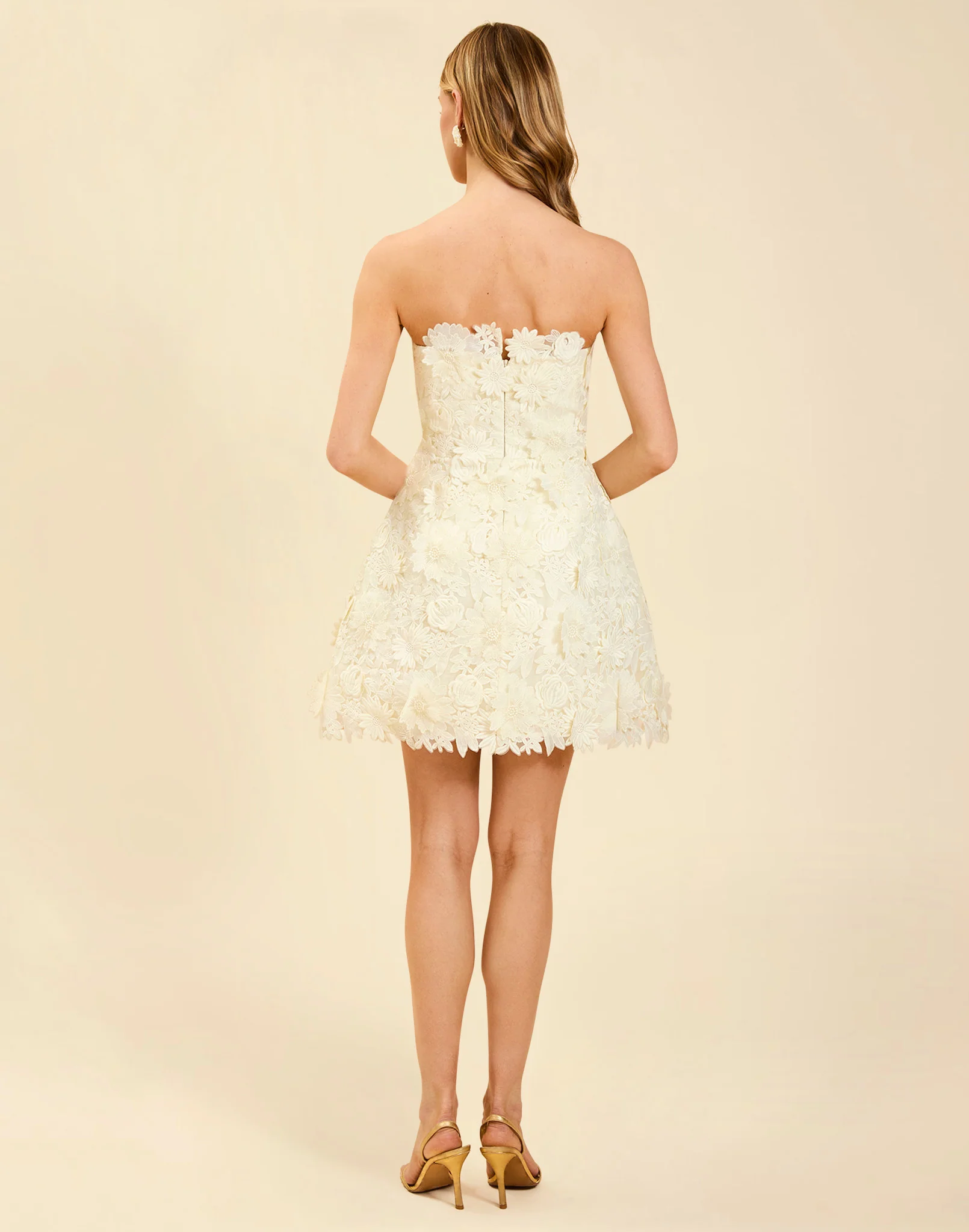 Dottie Lace Mini Dress - Image 6