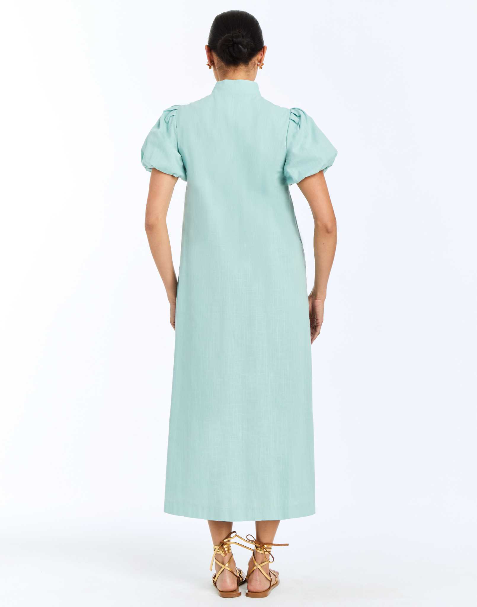 Elliana Barong Midi Dress - Image 4