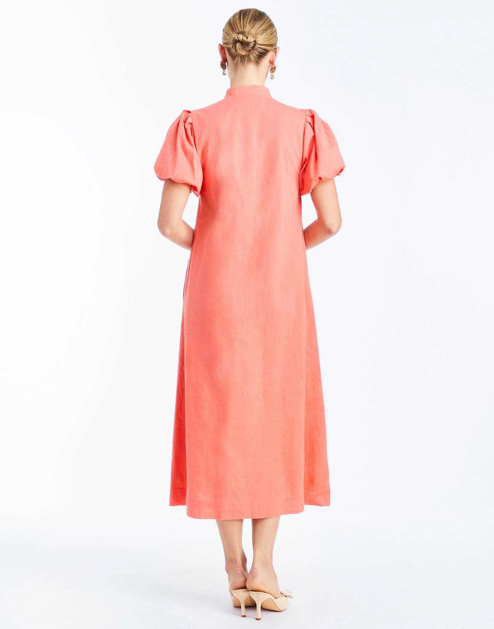 Elliana Barong Midi Dress - Image 4