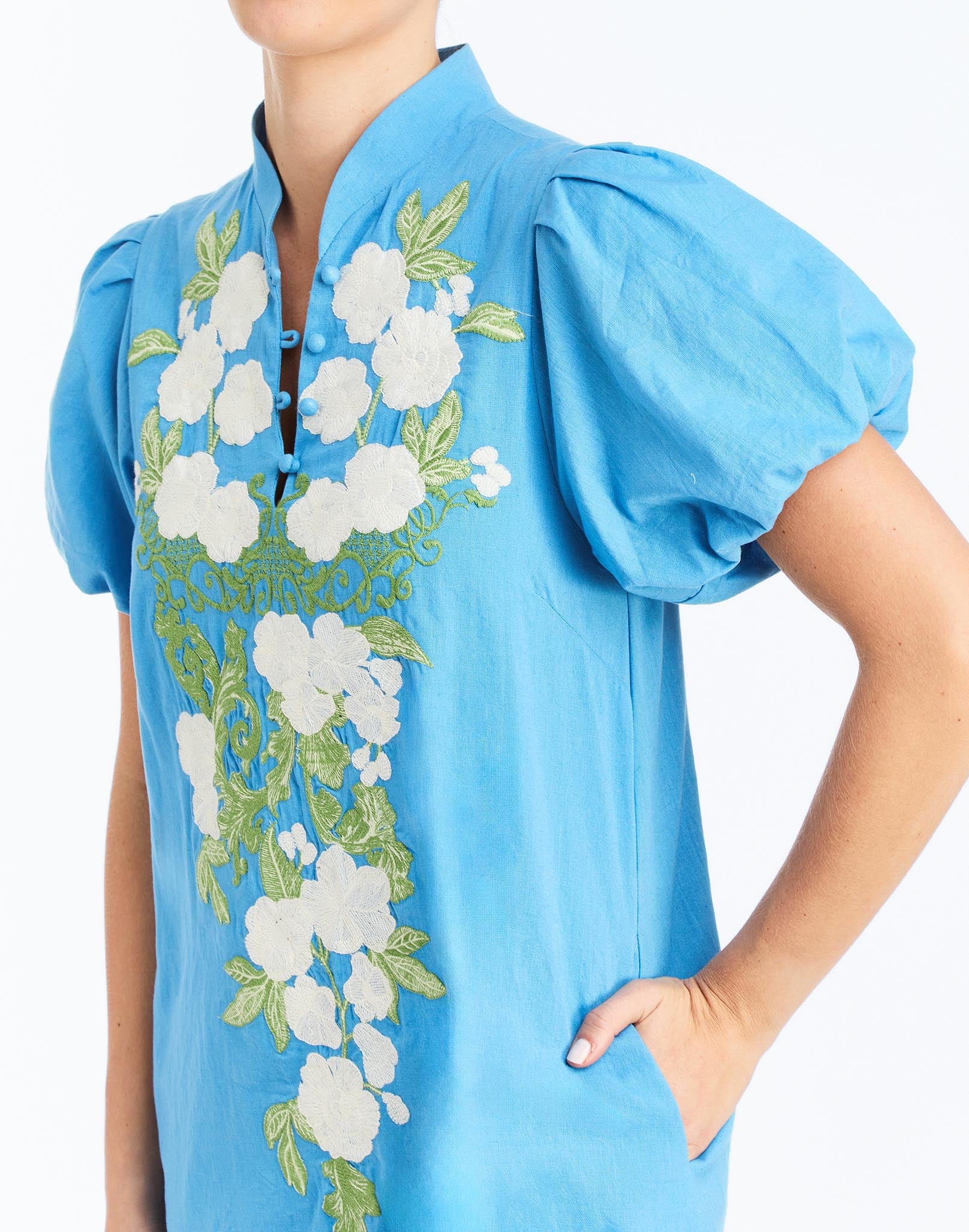 Elliana Barong Mini Dress - Image 5