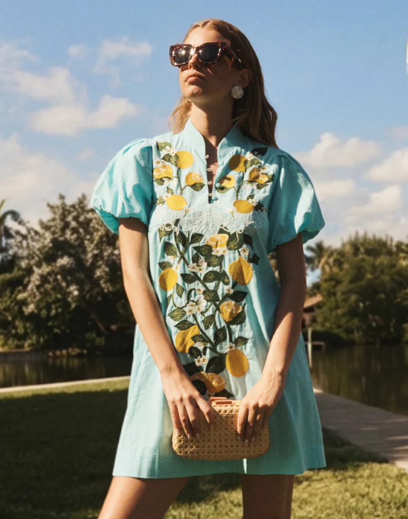 Elliana Barong Mini Dress - Image 3