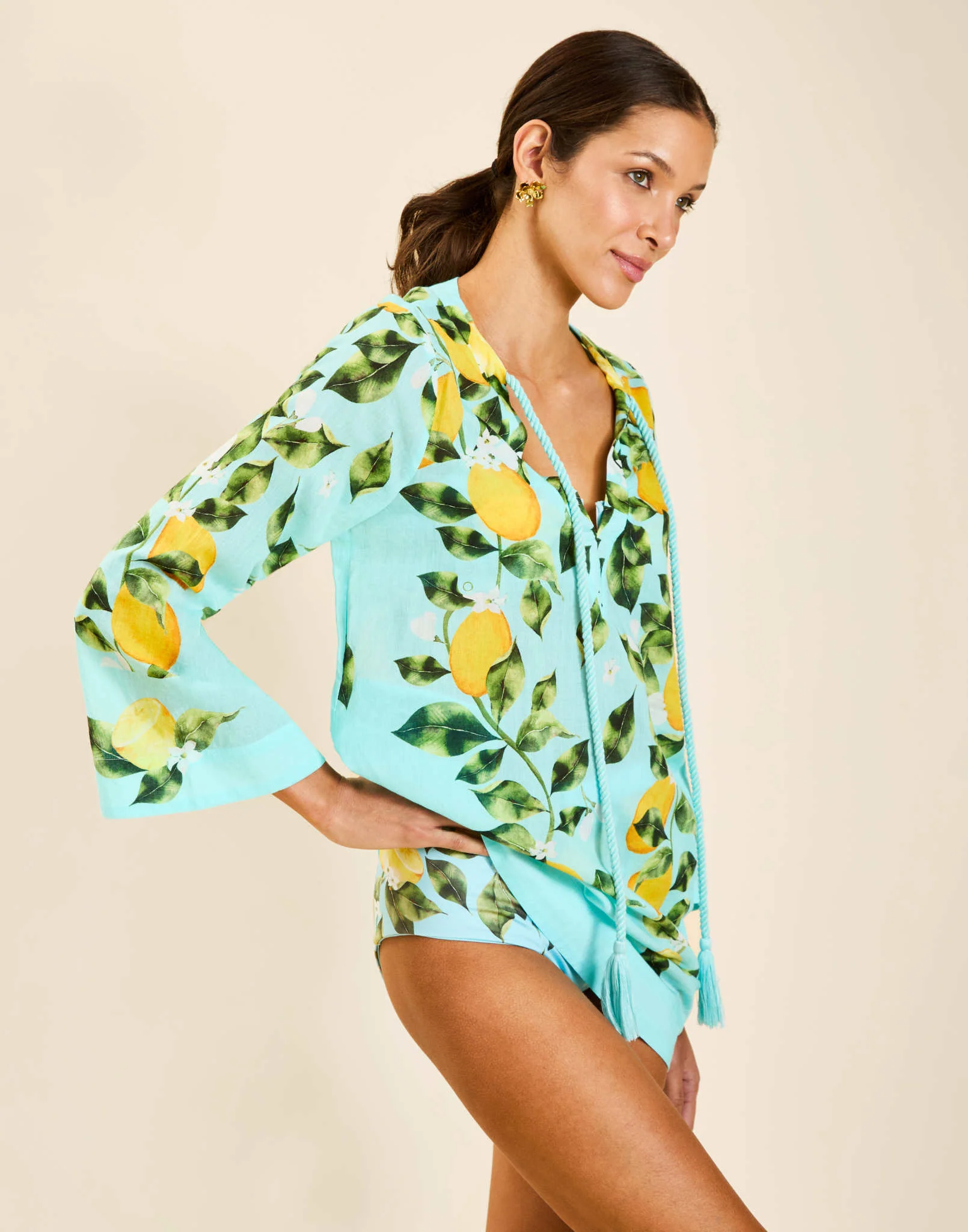 Ines Caftan Mini Dress - Image 7