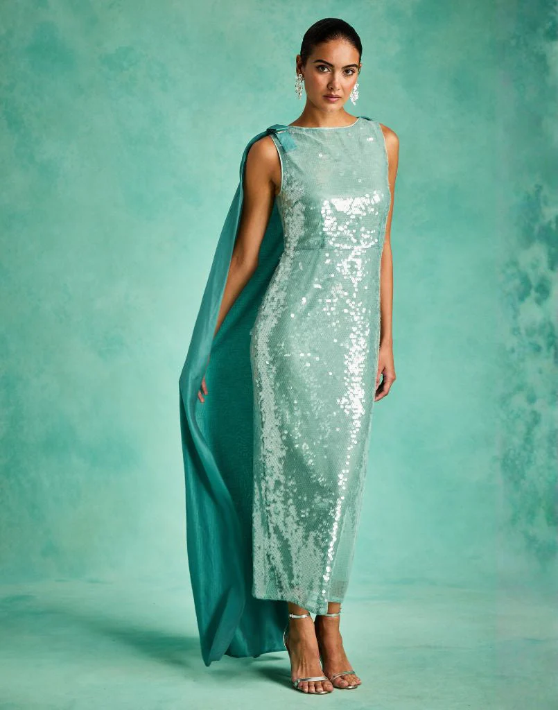 Lillian Convertible™ Cape Dress - Image 3