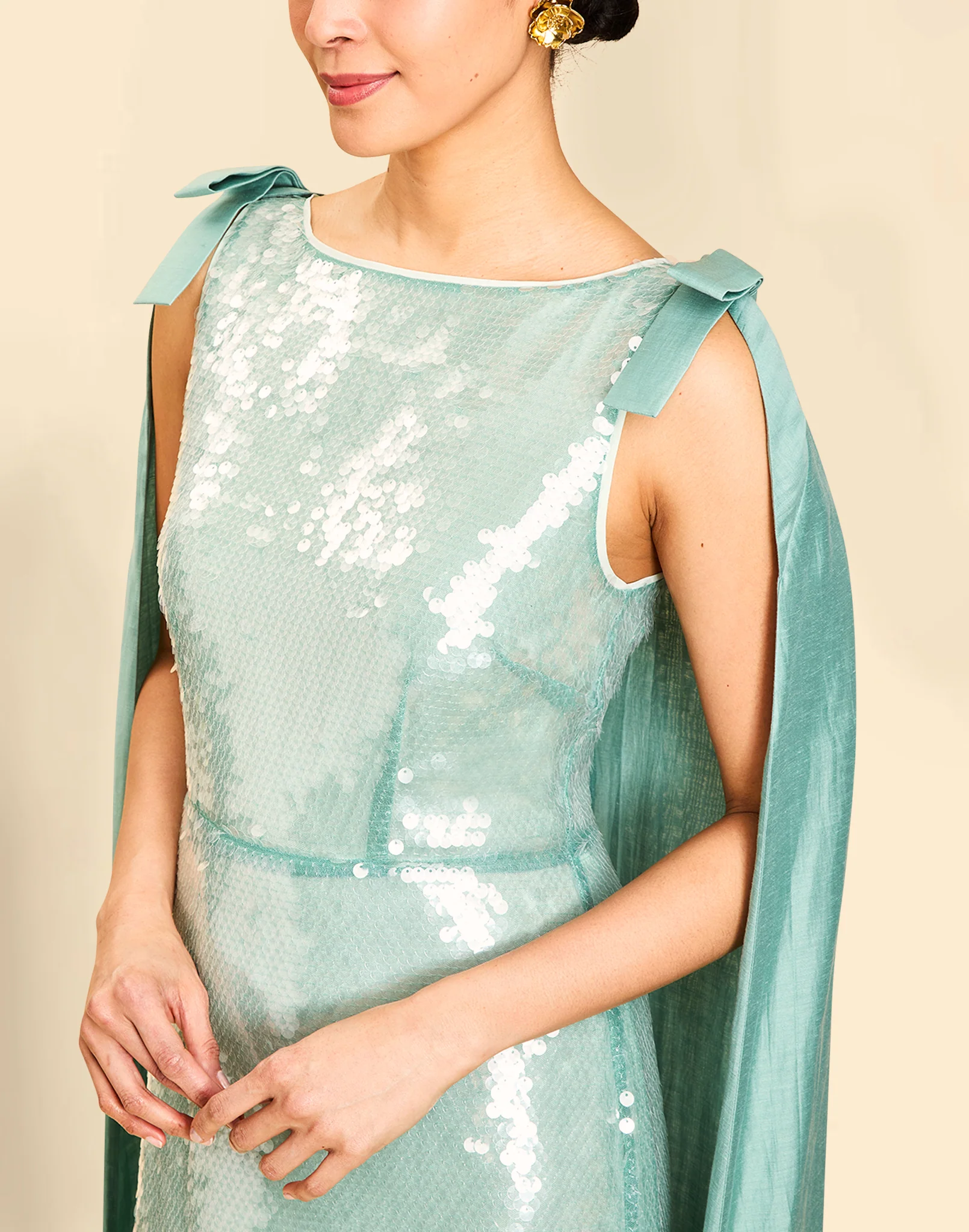 Lillian Convertible™ Cape Dress - Image 8