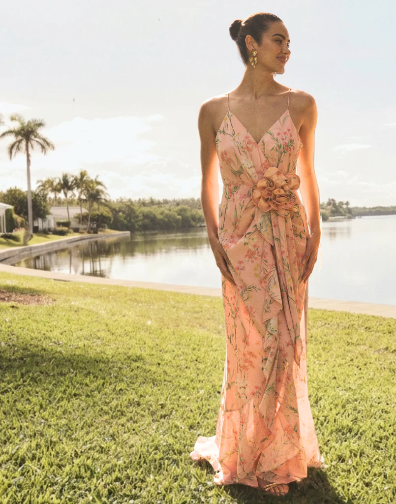 Love Letter Ruffle Gown - Image 4