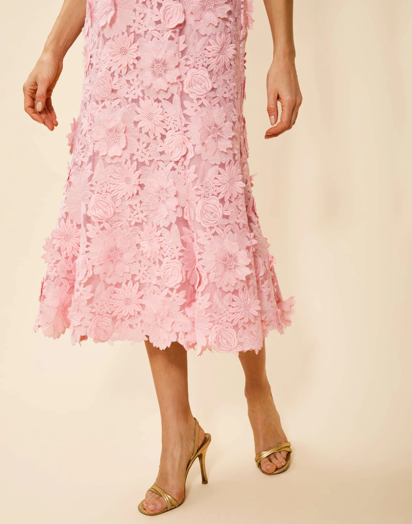 Manila Lace Midi Dress - Image 6