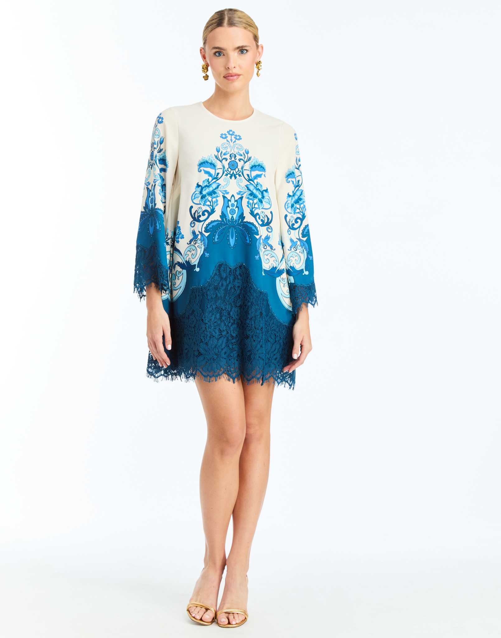 Mira Lace Mini Dress - Image 2