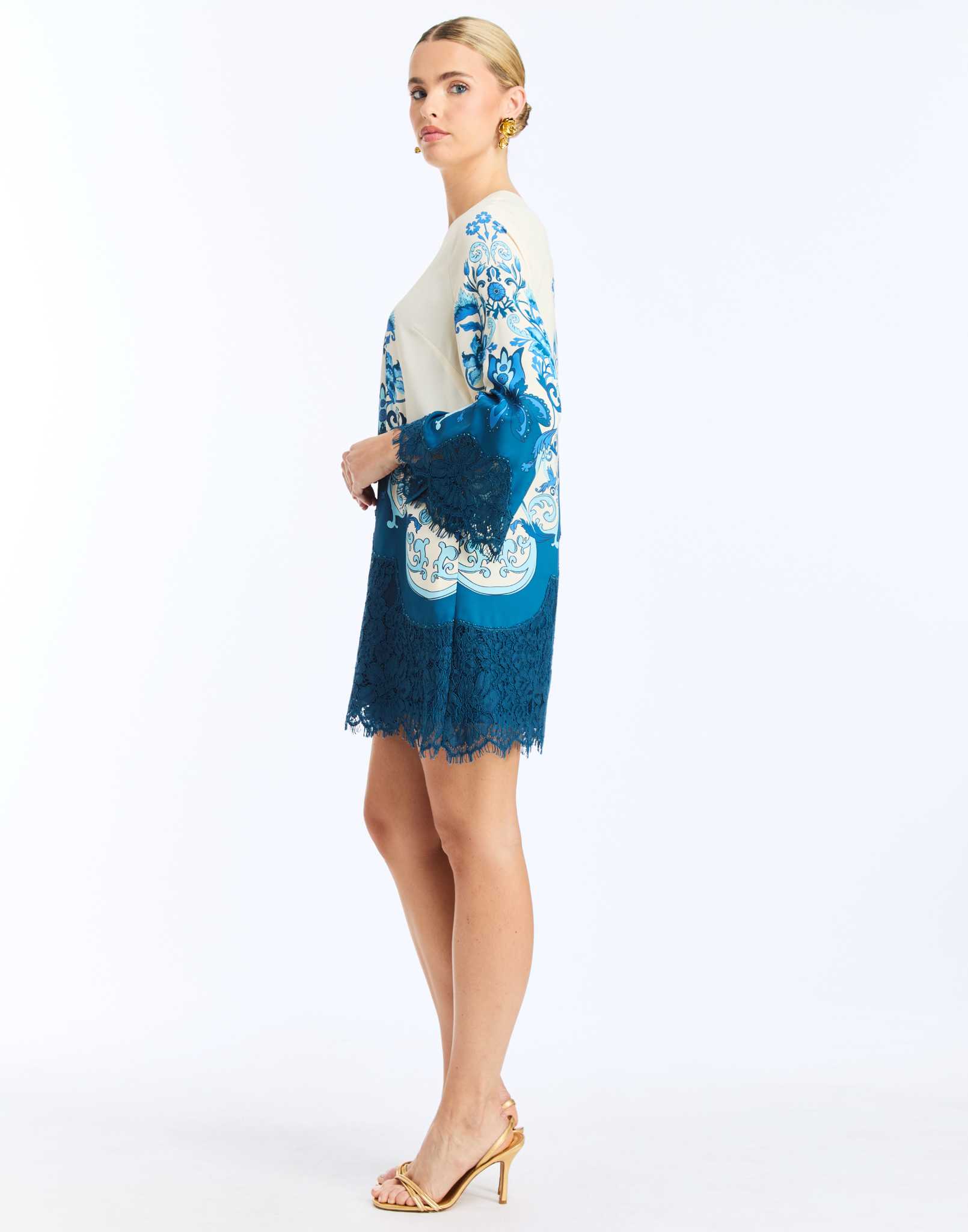 Mira Lace Mini Dress - Image 3