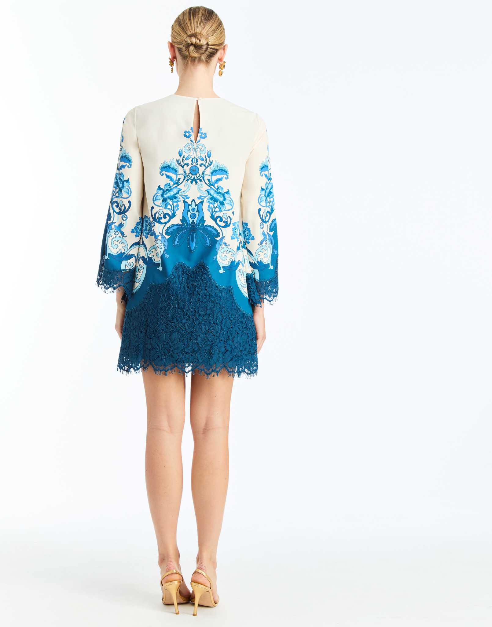Mira Lace Mini Dress - Image 5