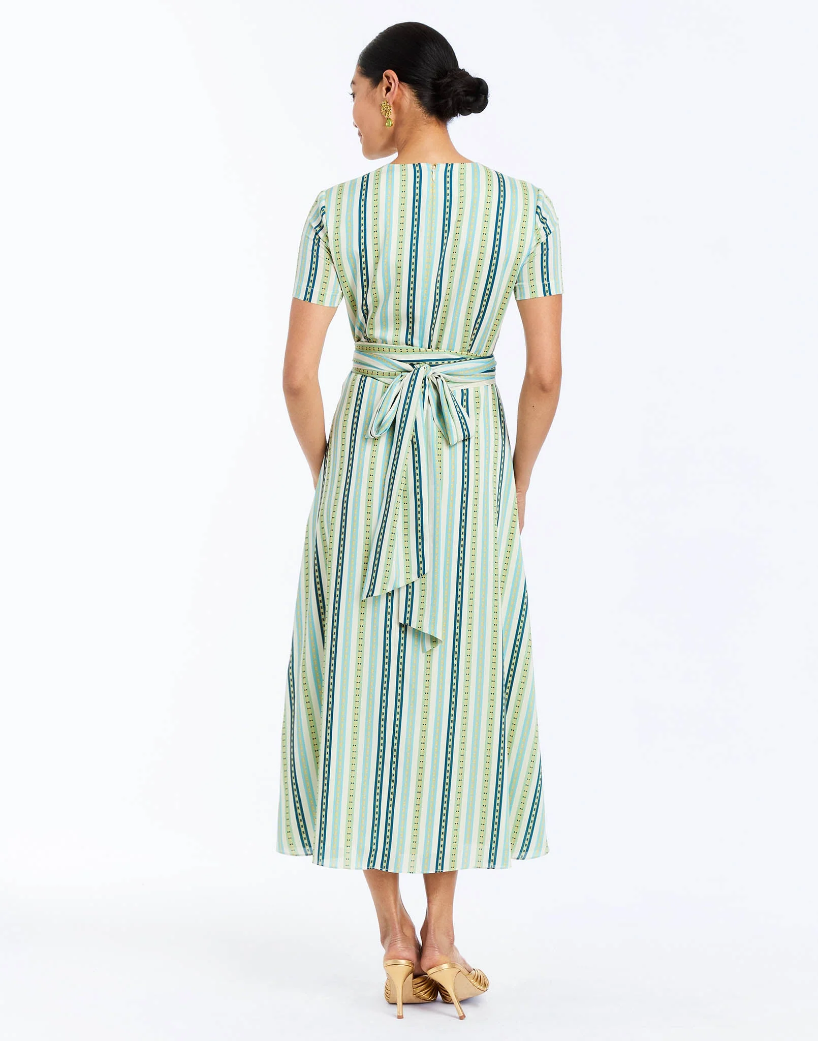 Nolita Short Sleeve Wrap Dress - Image 3