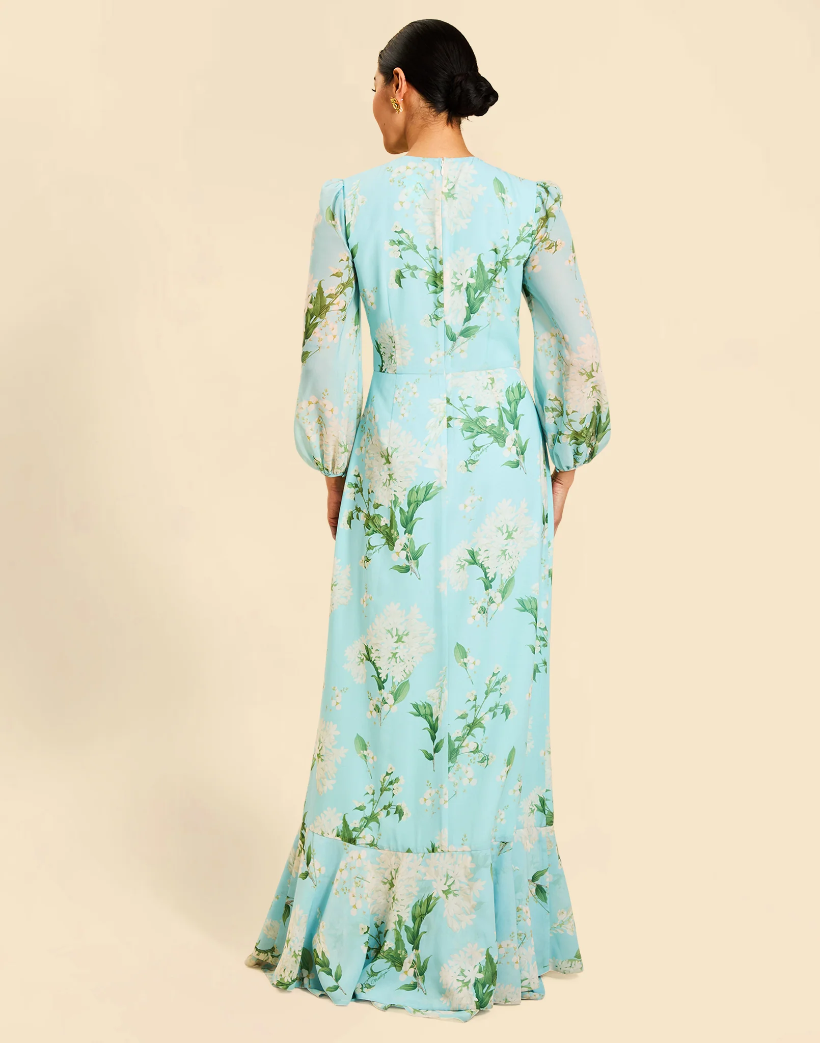 Ophelia Chiffon Gown - Image 4