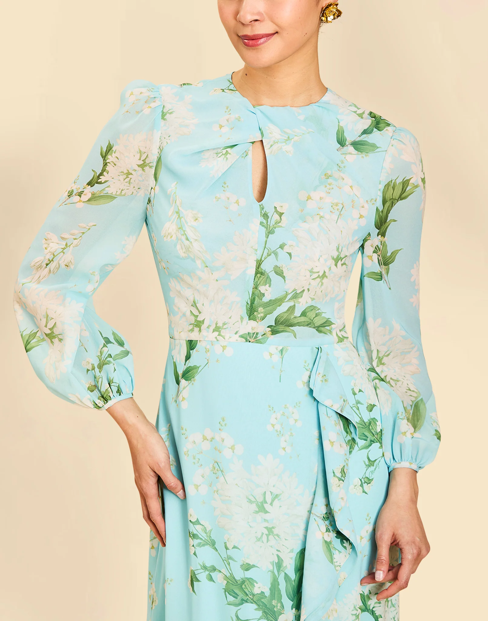 Ophelia Chiffon Gown - Image 5