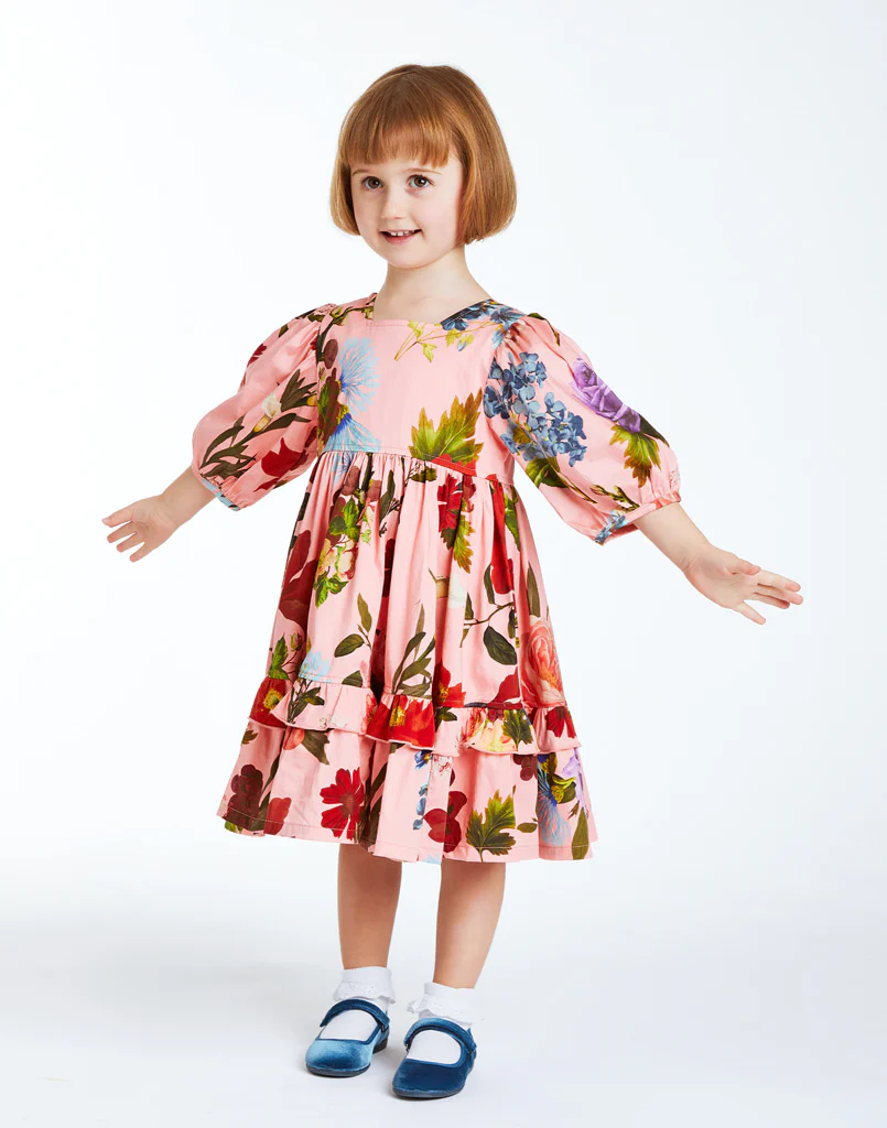Pink Chicken x Mestiza Little Girl's Clementine Mini Dress - Image 3