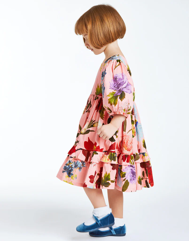 Pink Chicken x Mestiza Little Girl's Clementine Mini Dress - Image 4