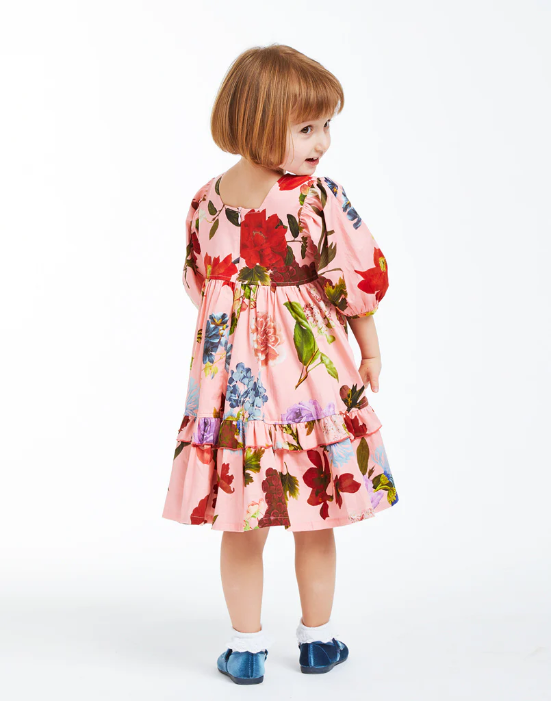 Pink Chicken x Mestiza Little Girl's Clementine Mini Dress - Image 7