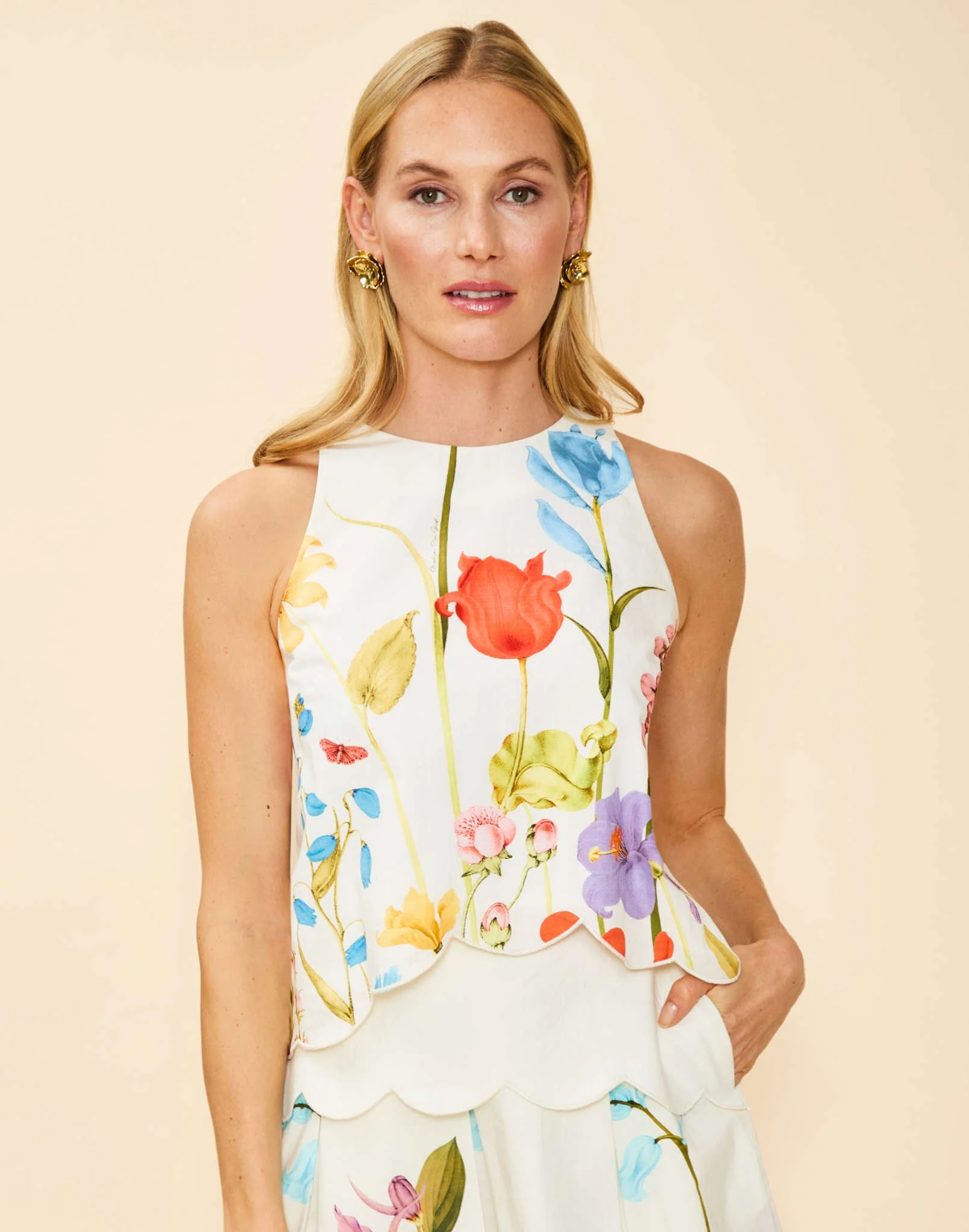 Prism Scallop Tank Top - Image 3