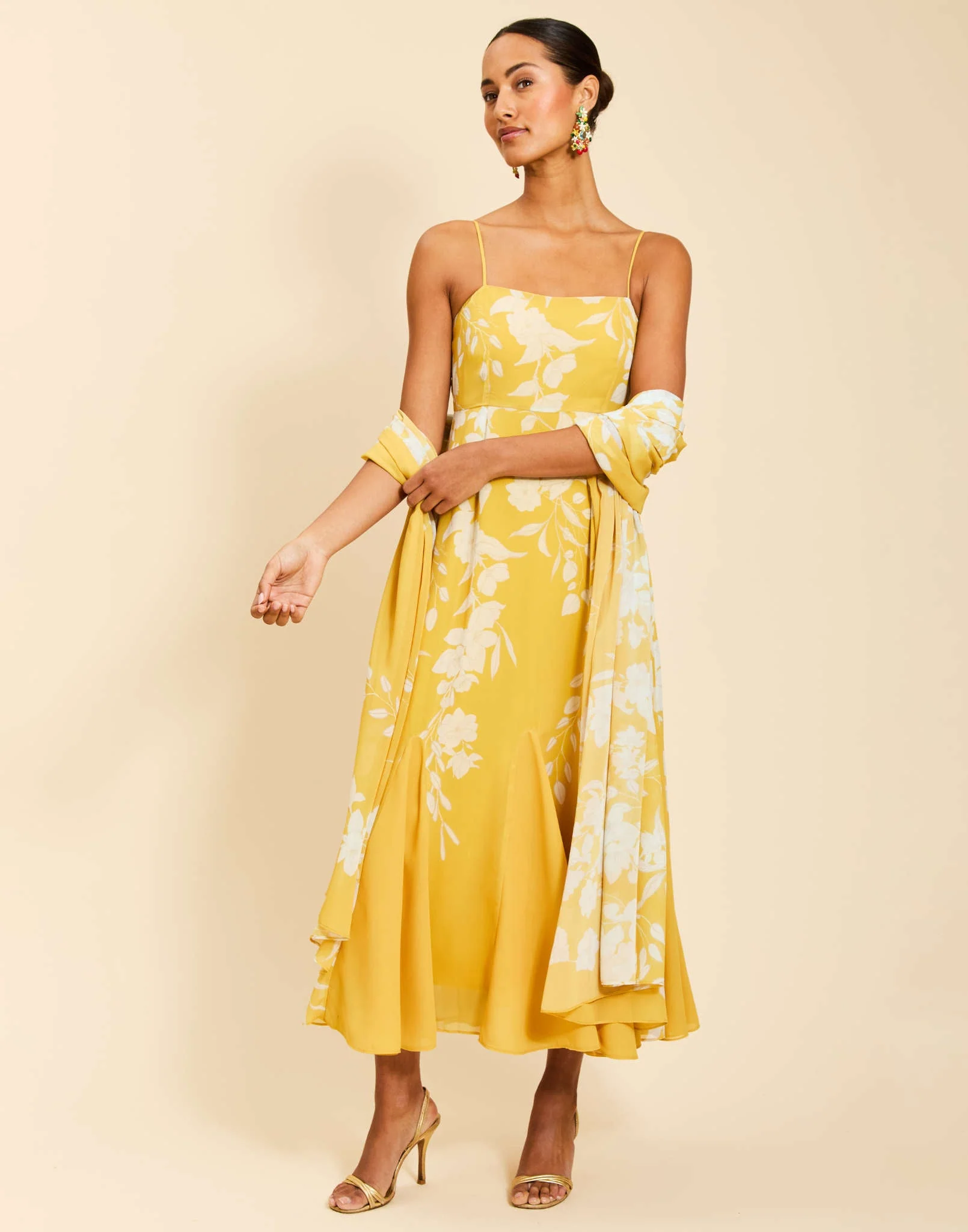 Reverie Tea-Length Sash Dress - Image 2