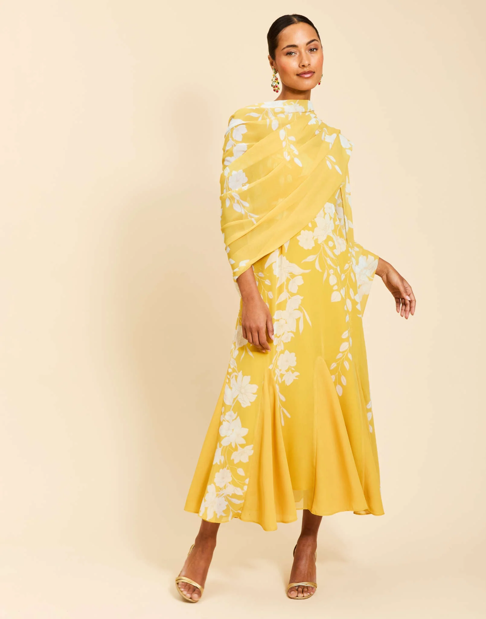 Reverie Tea-Length Sash Dress - Image 4