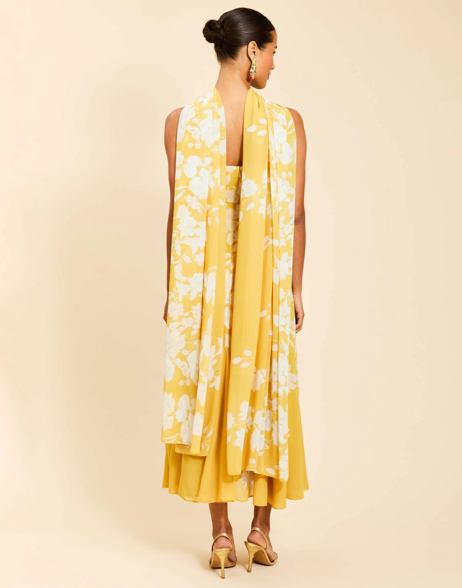 Reverie Tea-Length Sash Dress - Image 6