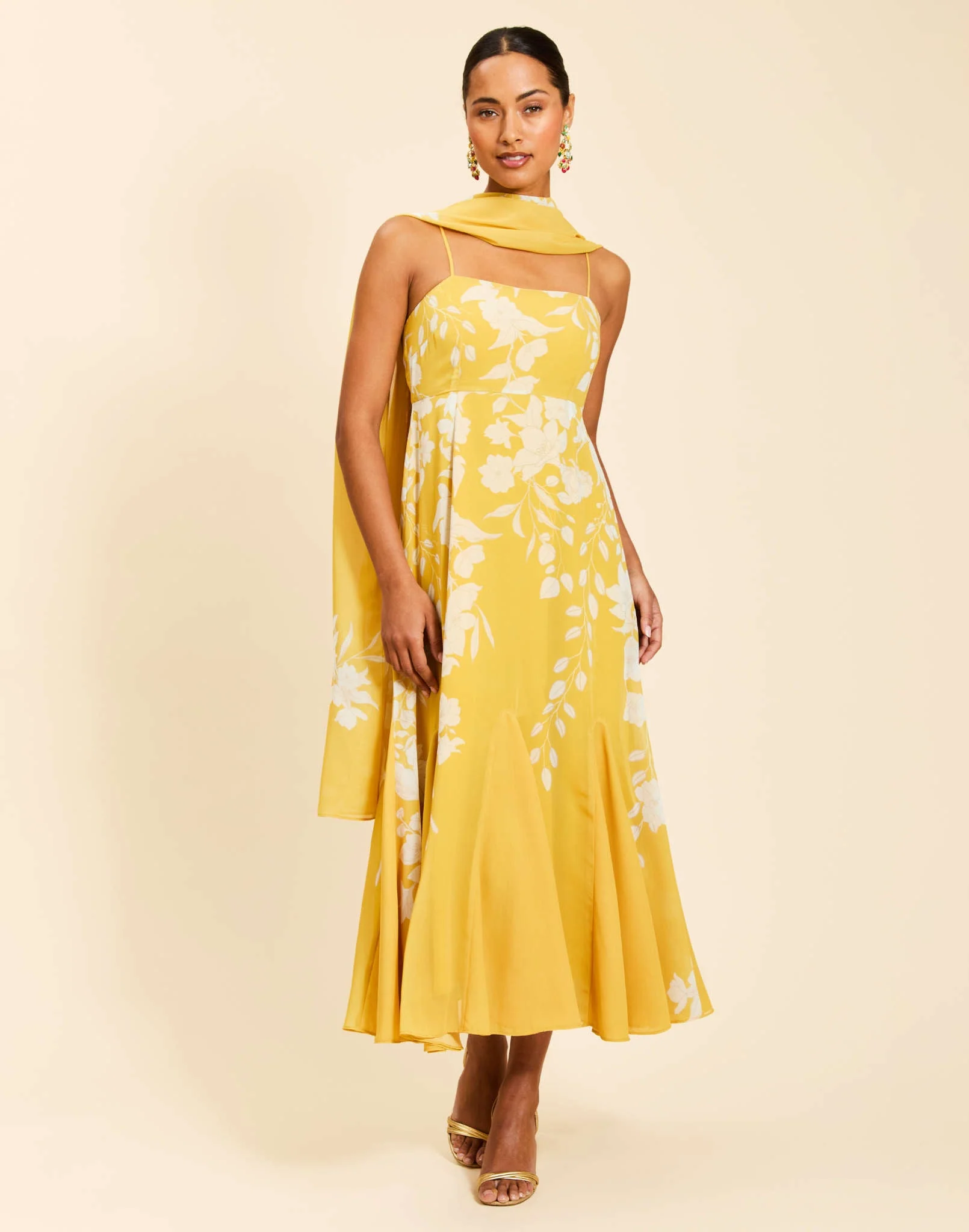 Reverie Tea-Length Sash Dress - Image 7