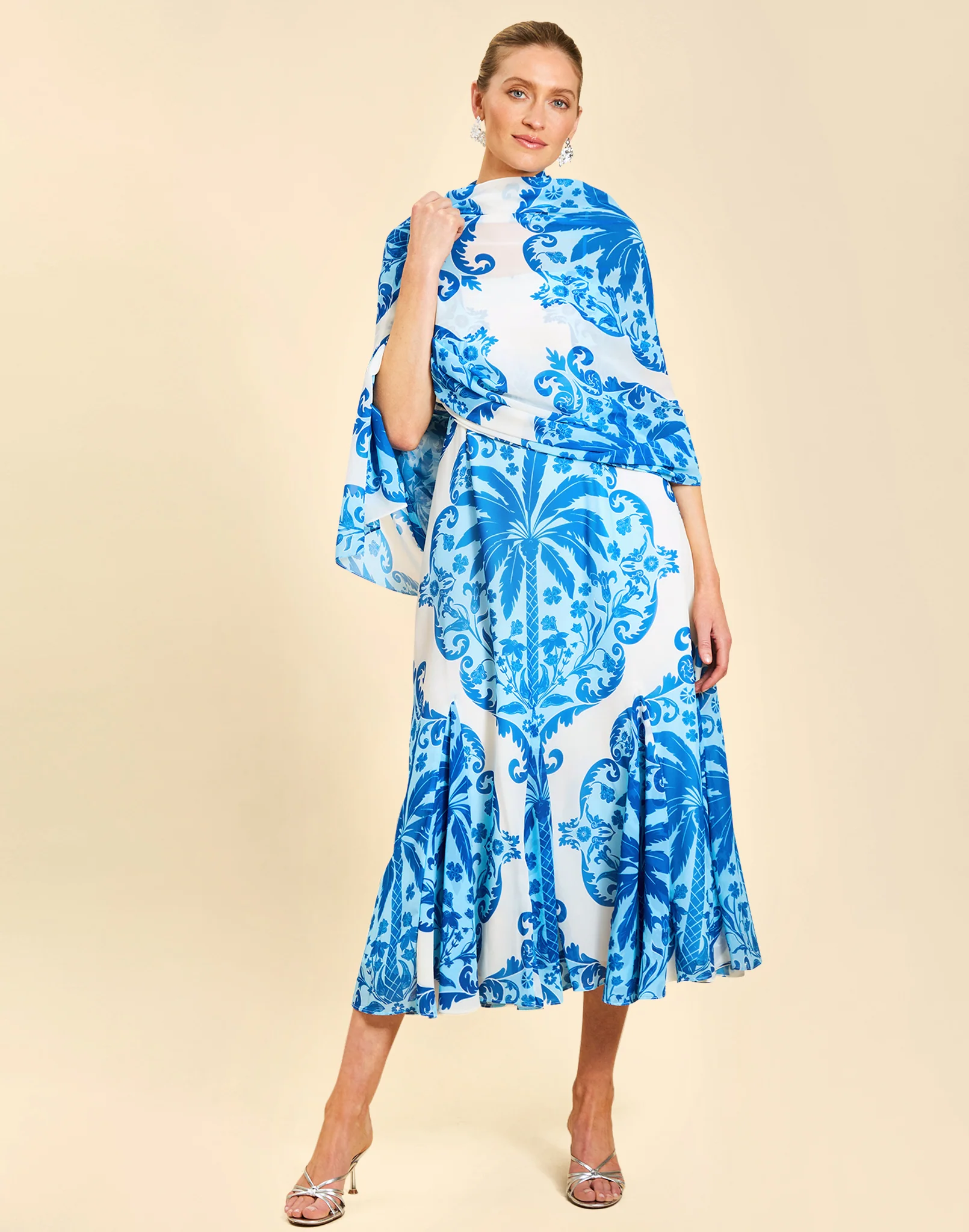 Pre-Order - Reverie Tea-Length Sash Dress - Image 6
