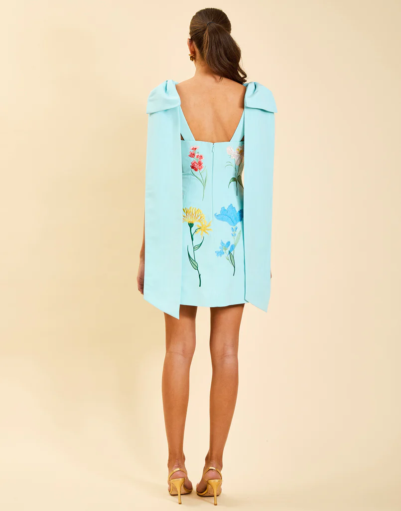 Pre-Order - Samar Convertible™ Bow Mini Dress - Image 7