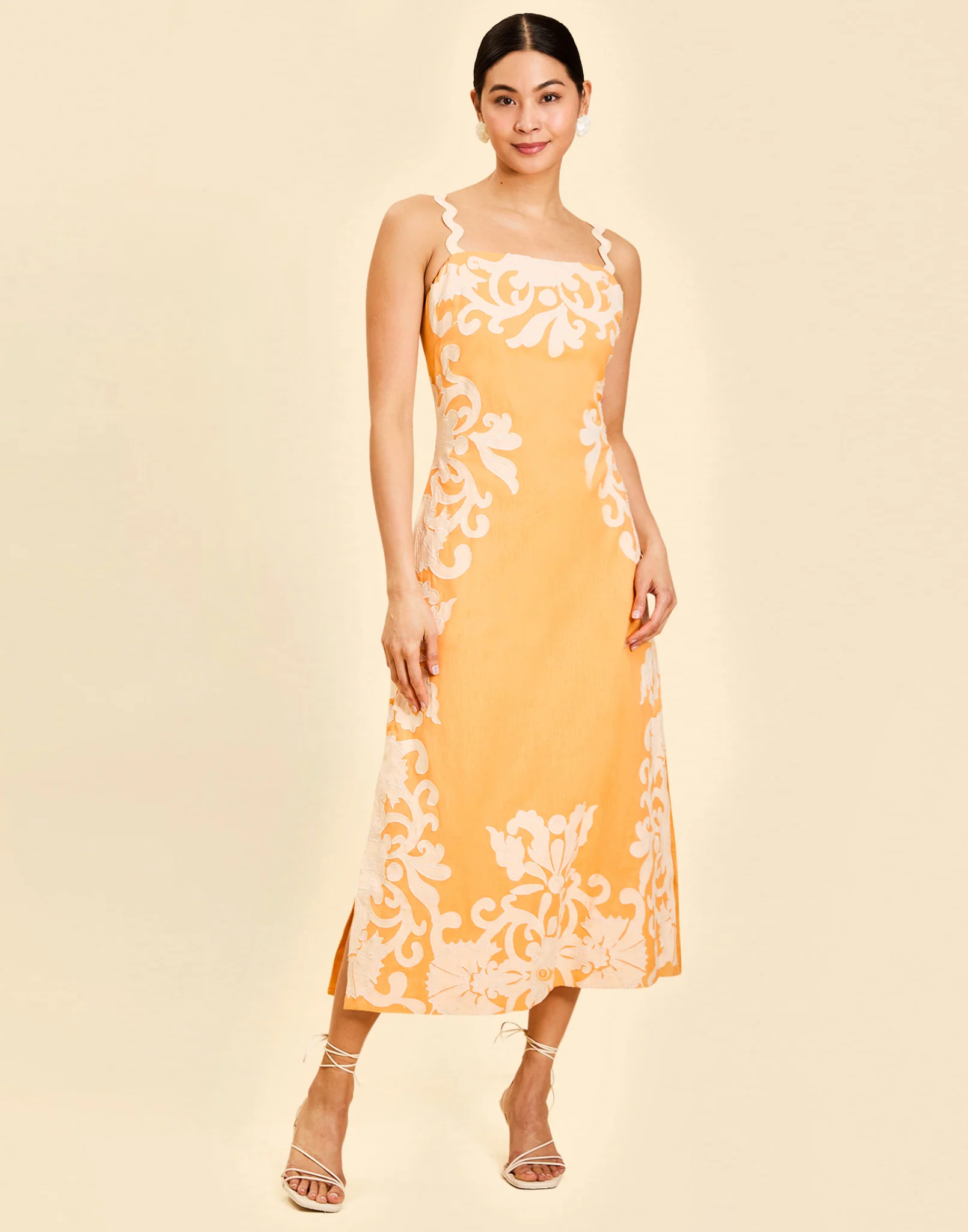 Sammy Embroidered Midi Dress