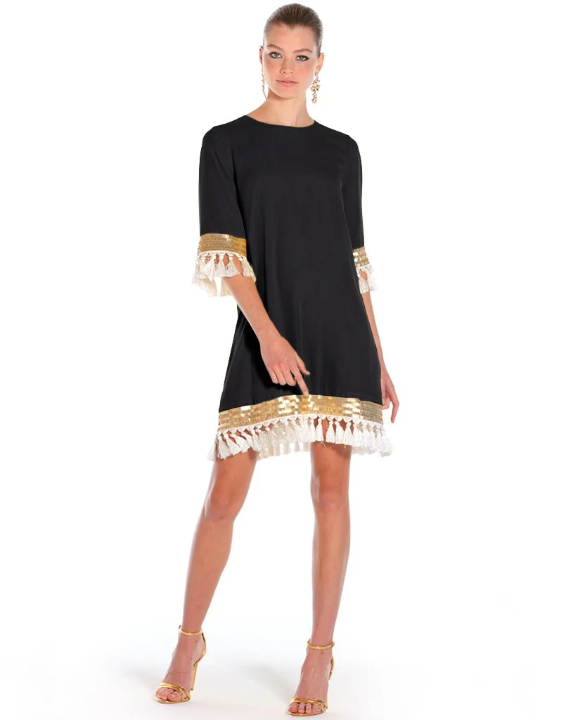 Shimmy Shimmy Tassel Dress - Image 5