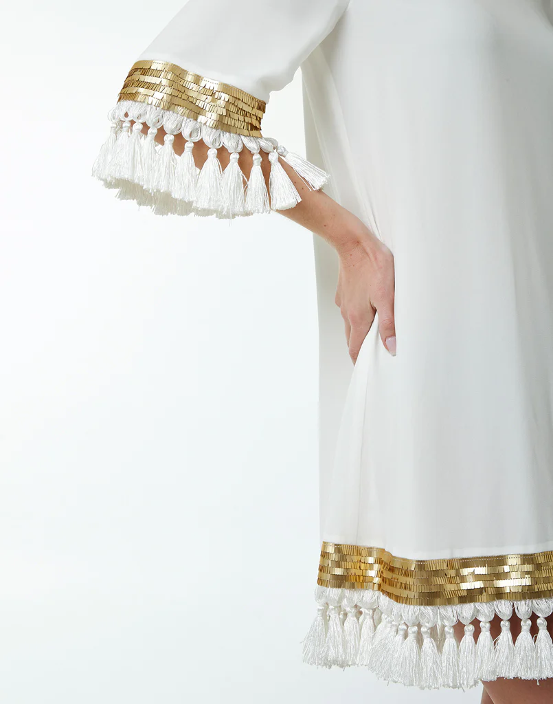 Shimmy Shimmy Tassel Dress - Image 3