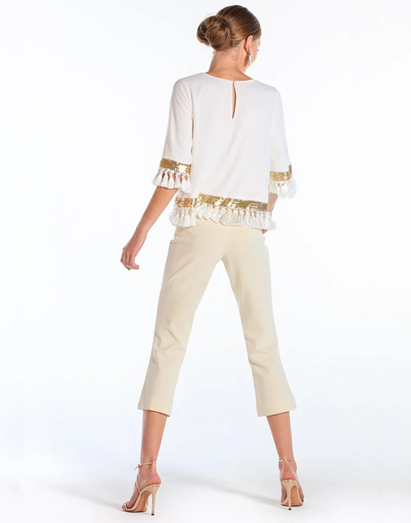 Shimmy Shimmy Tassel Top - Image 4