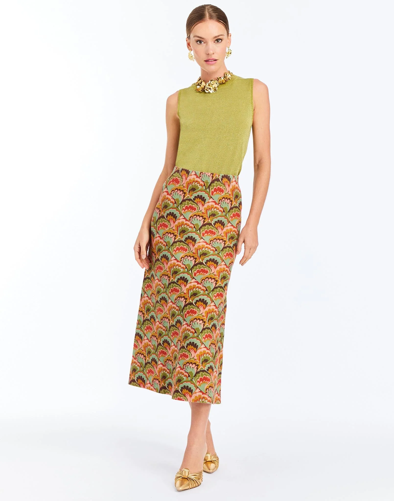 Soho Metallic Knit Top - Image 3