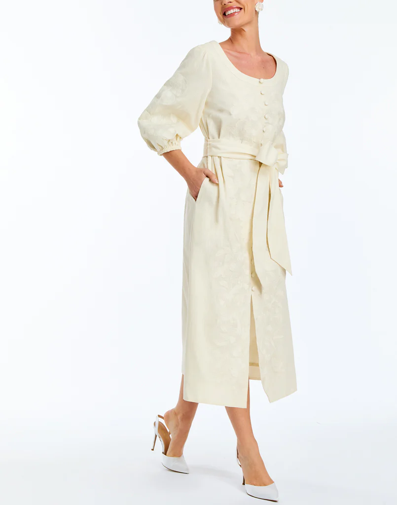 Suzanna Barong Midi Dress - Image 3