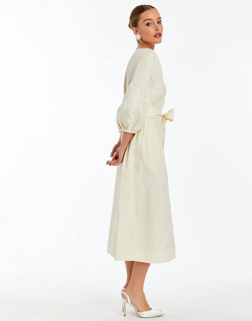 Suzanna Barong Midi Dress - Image 4
