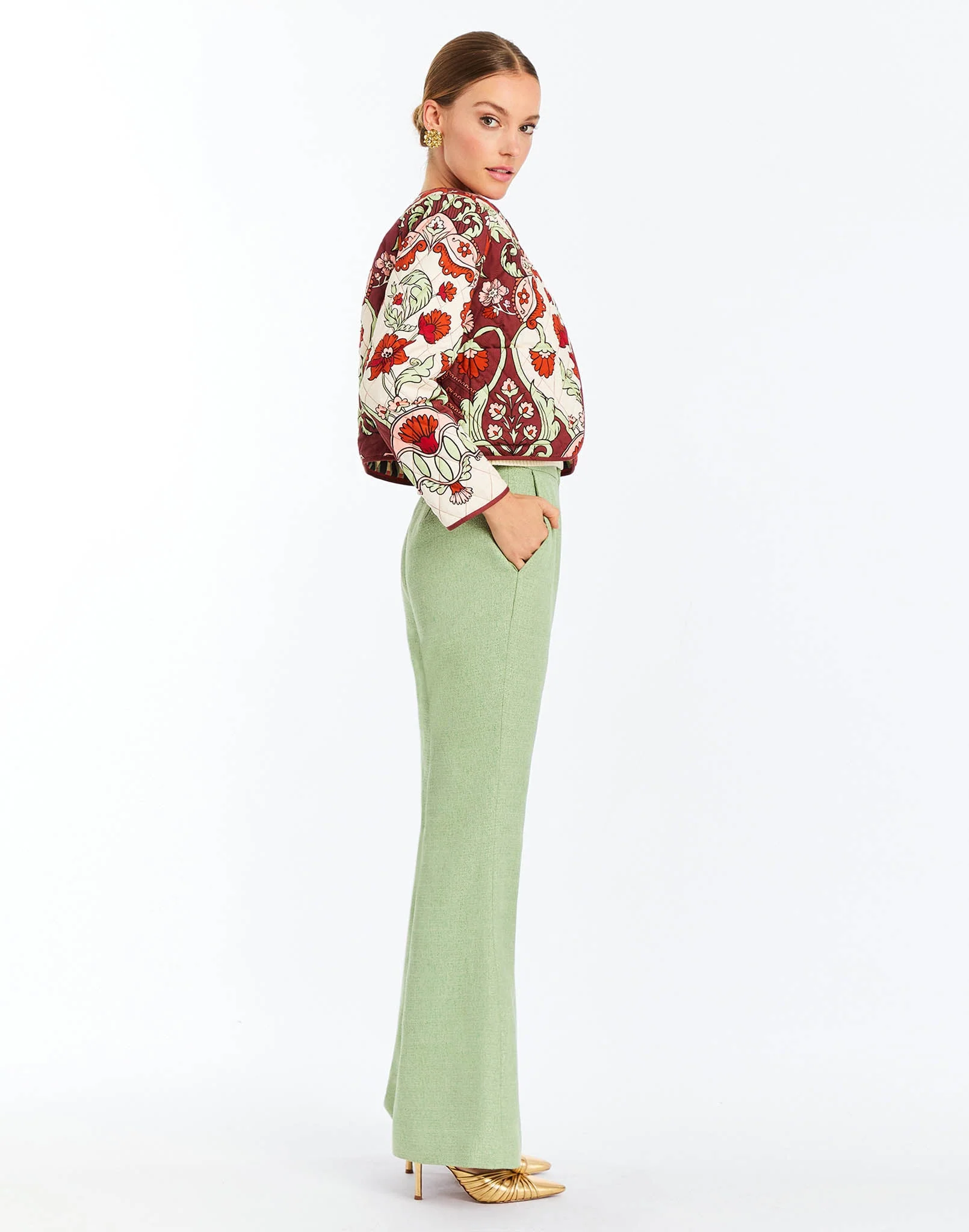 Theo Bell Bottom Pant - Image 4